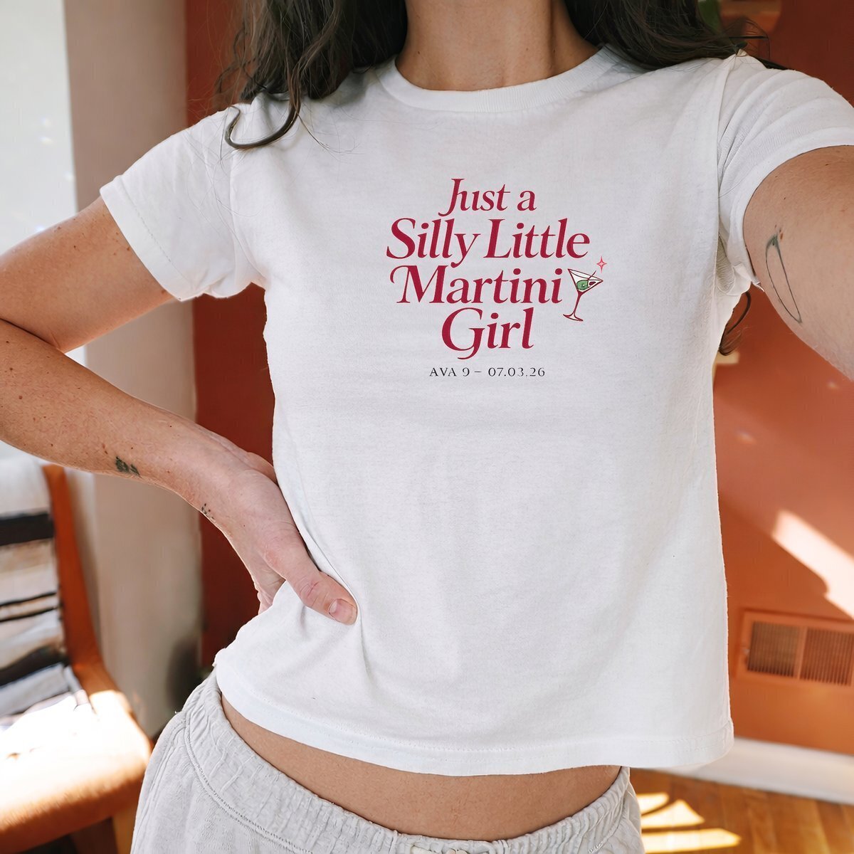 silly goose mix baby tee