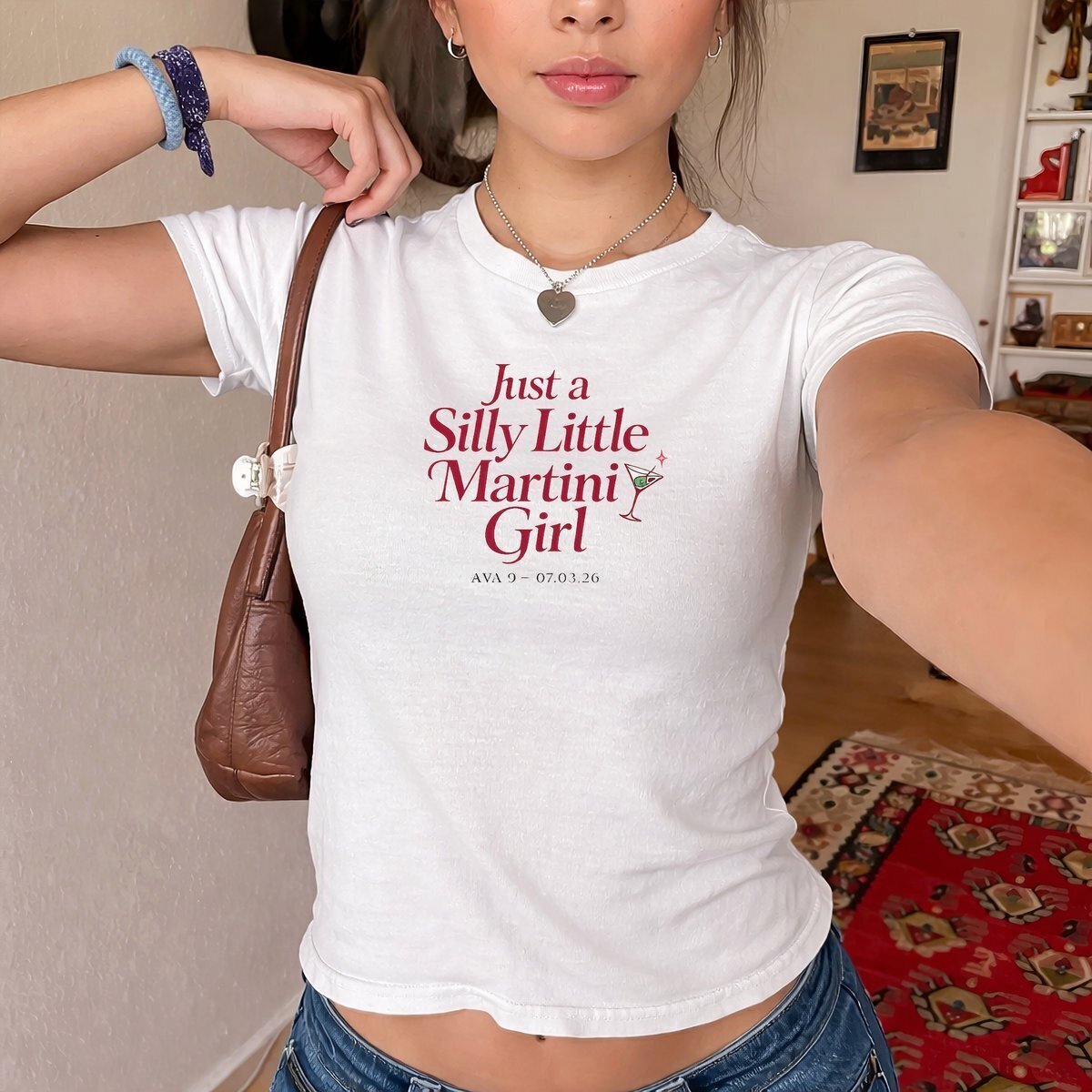 silly goose mix baby tee