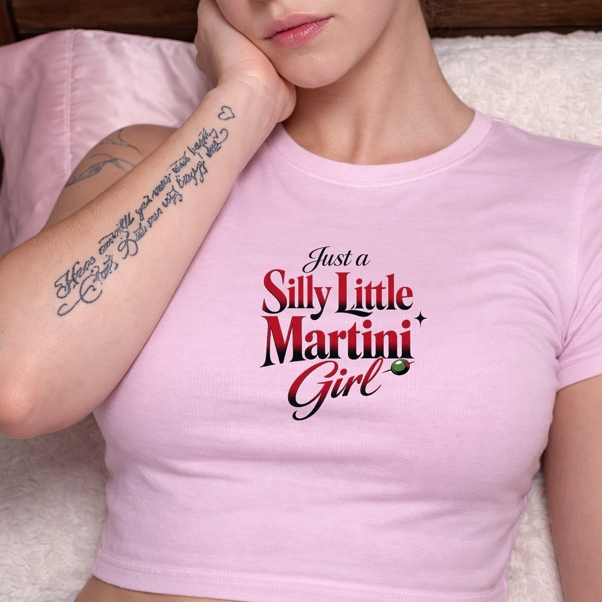 silly goose mix baby tee