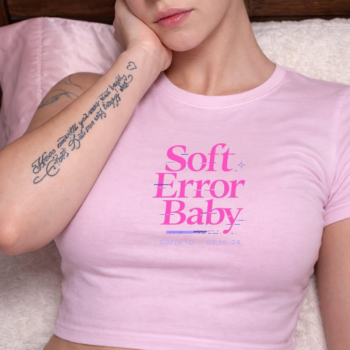 silly goose mix baby tee