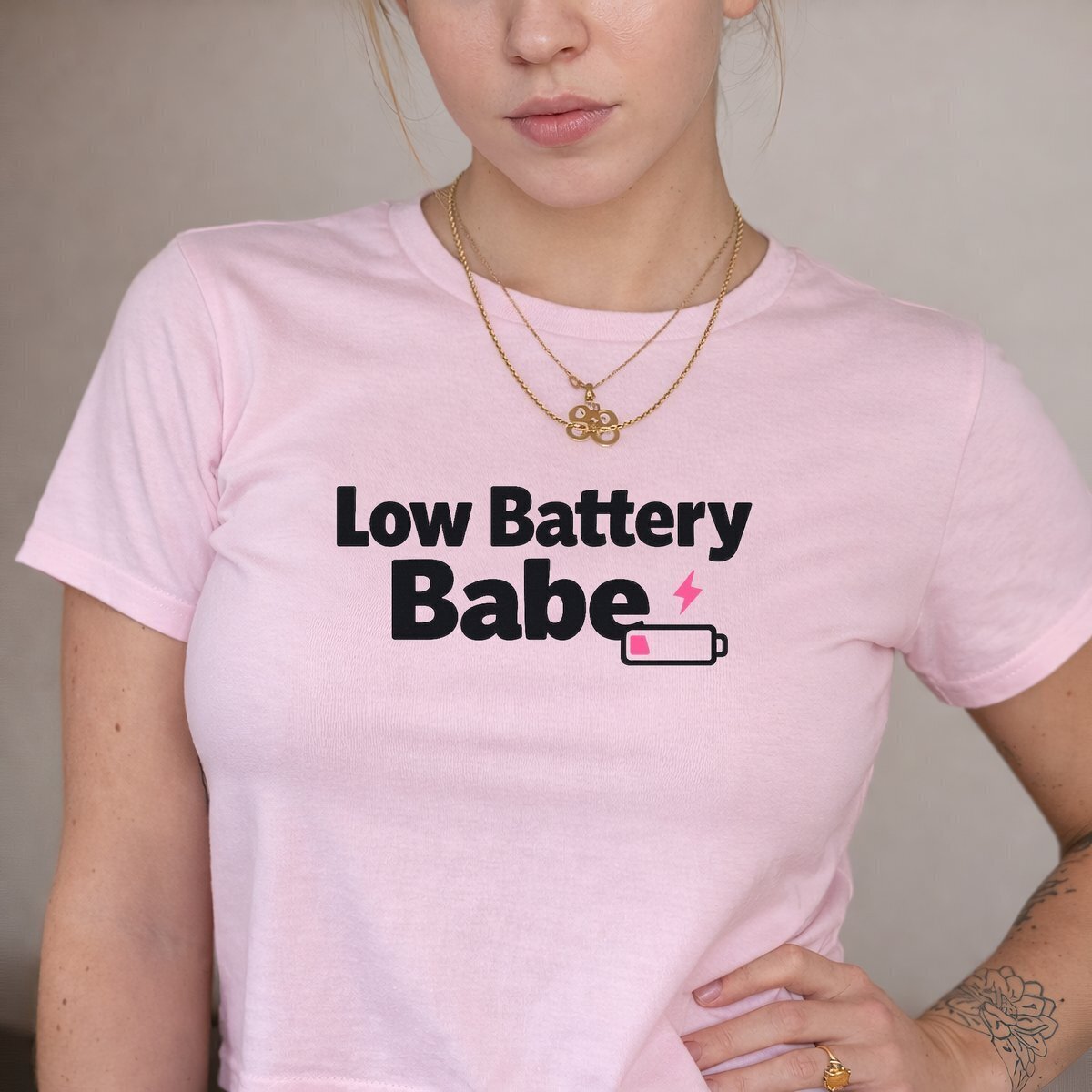 silly goose mix baby tee