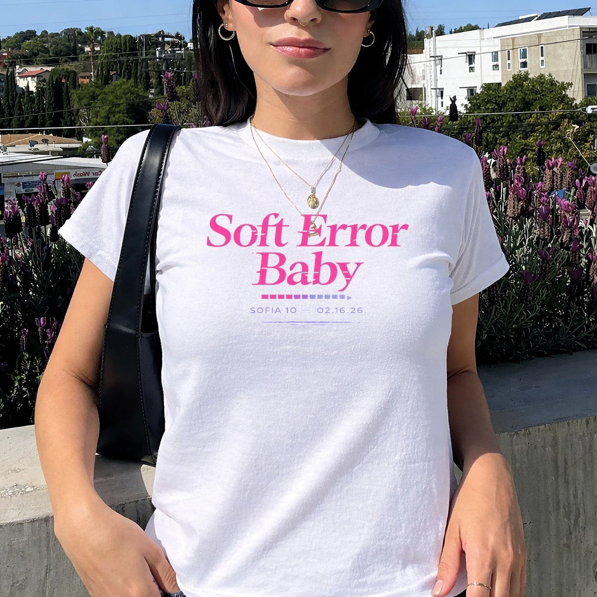 silly goose mix baby tee