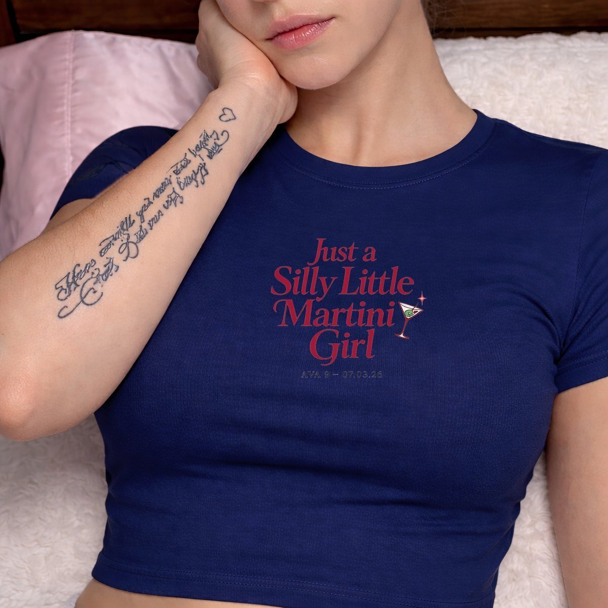 silly goose mix baby tee