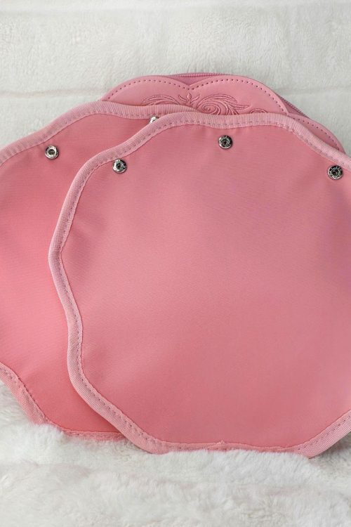 Silver Ita Bag with Clear Window for Pin Display