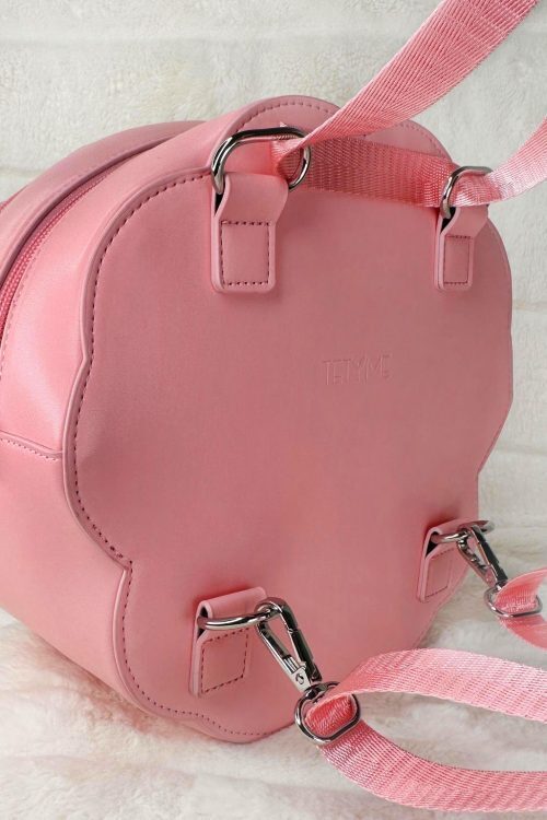 Silver Ita Bag with Clear Window for Pin Display
