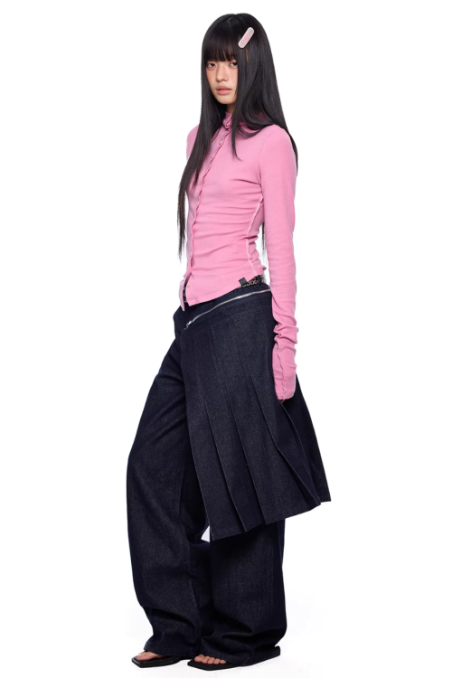 Slim-Fit Layer Top