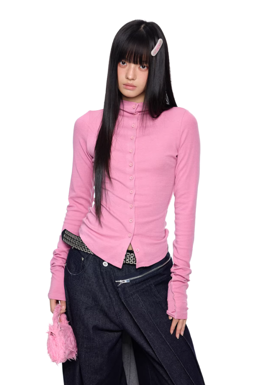Slim-Fit Layer Top