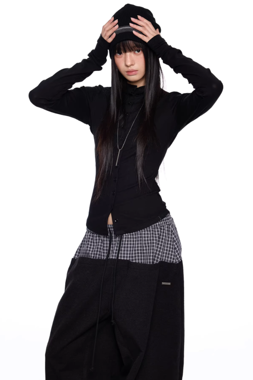 Slim-Fit Layer Top