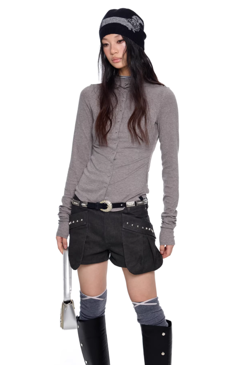 Slim-Fit Layer Top