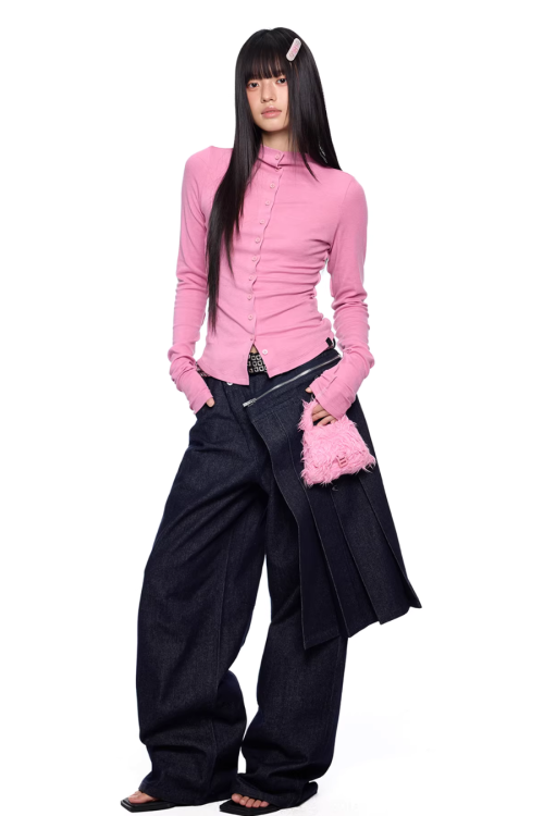 Slim-Fit Layer Top
