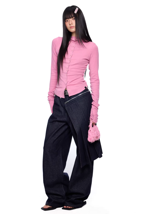 Slim-Fit Layer Top