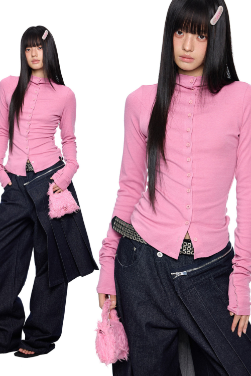 Slim-Fit Layer Top