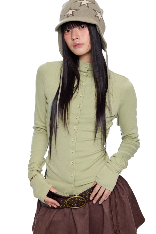 Slim-Fit Layer Top