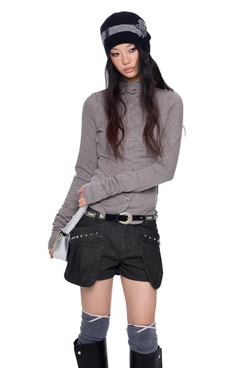 Slim-Fit Layer Top