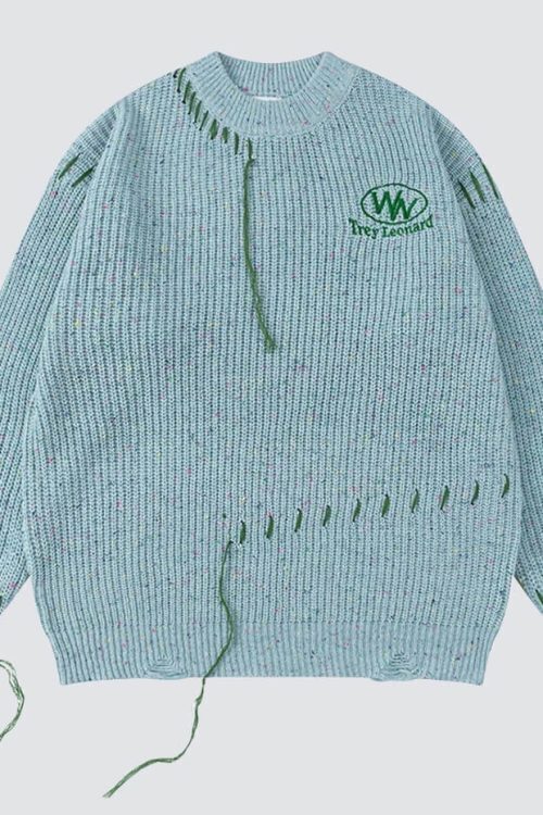 Soft Boy Distressed Sweater