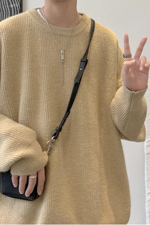 Soft Boy Ribbed Sweater