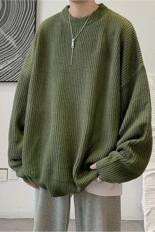 Soft Boy Ribbed Sweater
