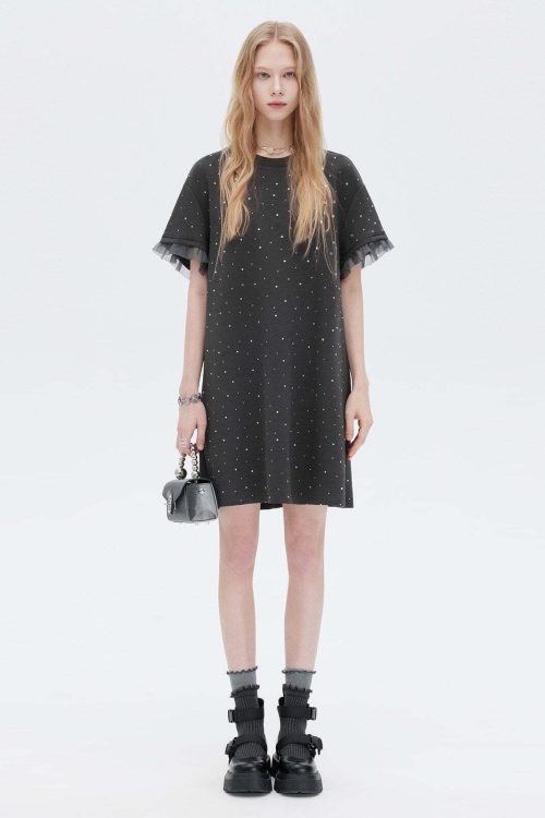 Sparkly T-Shirt Dress