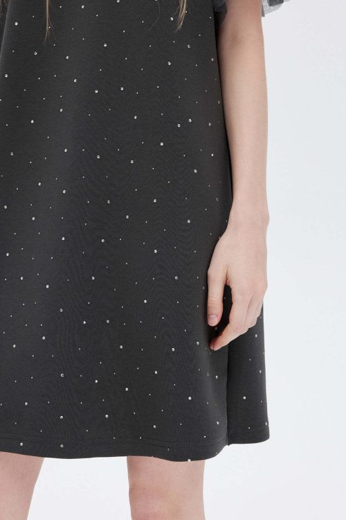 Sparkly T-Shirt Dress