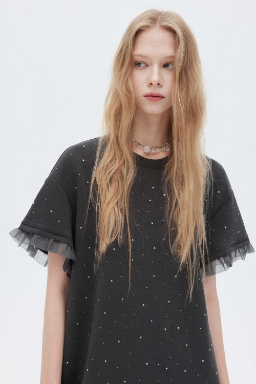 Sparkly T-Shirt Dress