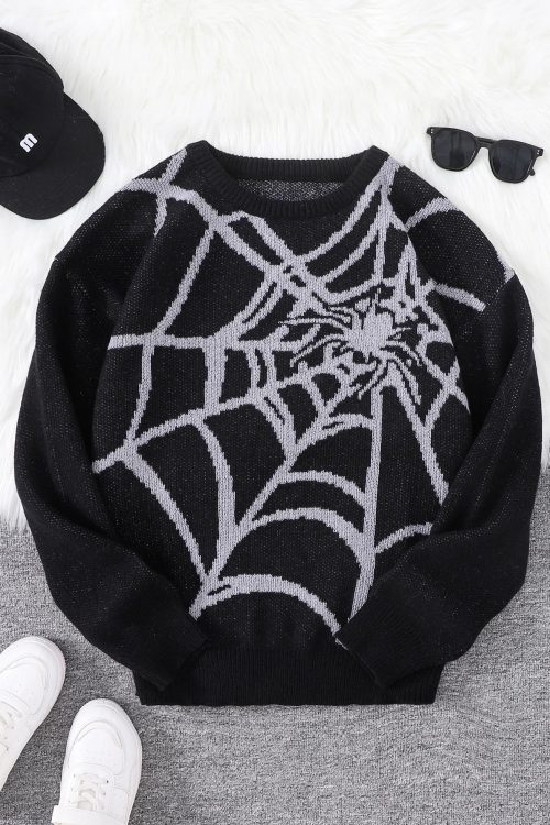 Spiderweb Pullover Sweater