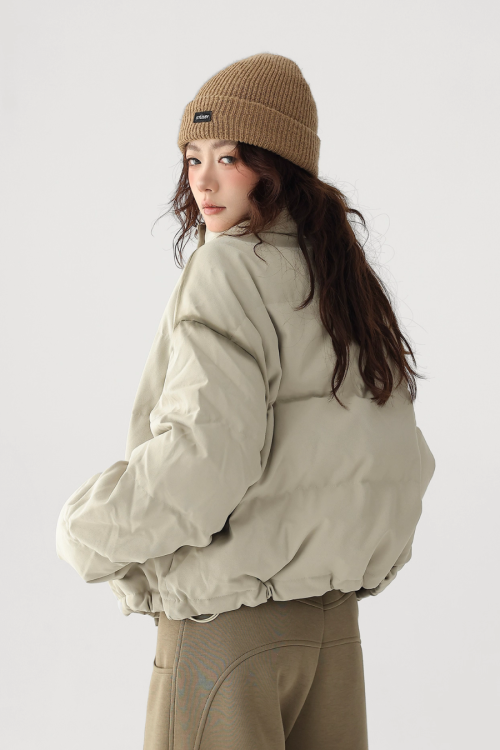 Stand Collar Compact Down Jacket
