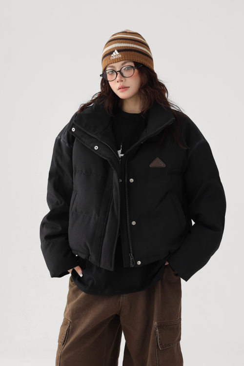 Stand Collar Compact Down Jacket