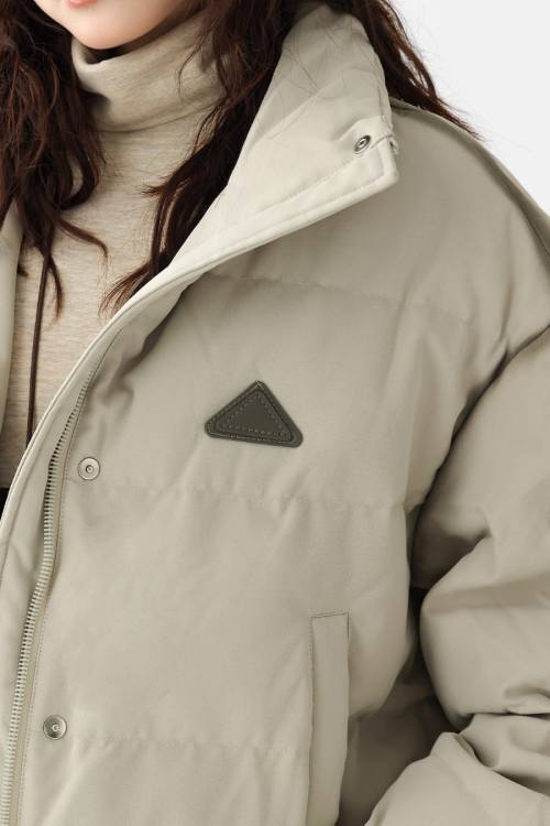 Stand Collar Compact Down Jacket