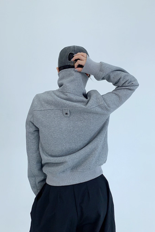 Stand Collar Compact Jacket