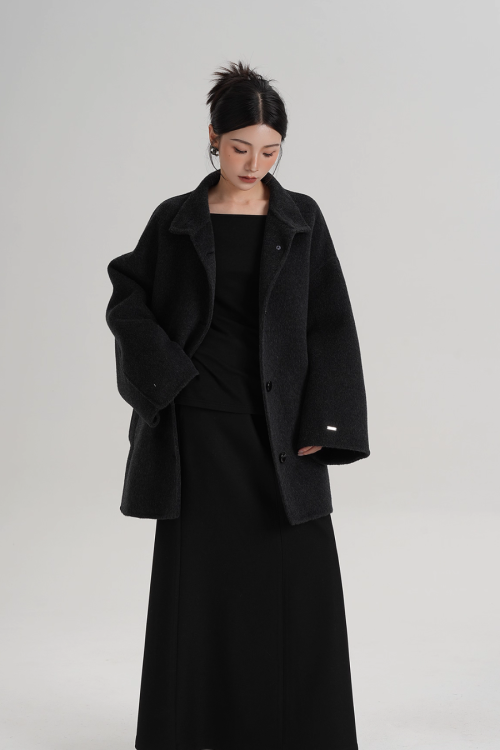 Stand Collar Short Coat