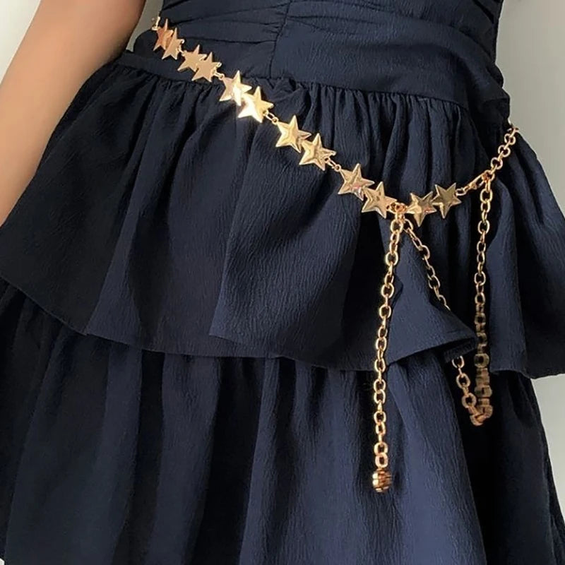 Star Chain Waist Belt