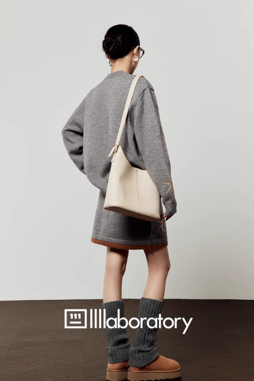 Starfish Motif Knit Top / Knit Mini Skirt