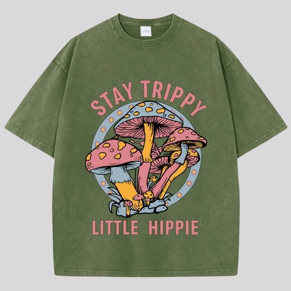 Stay Trippy Little Hippie Tee