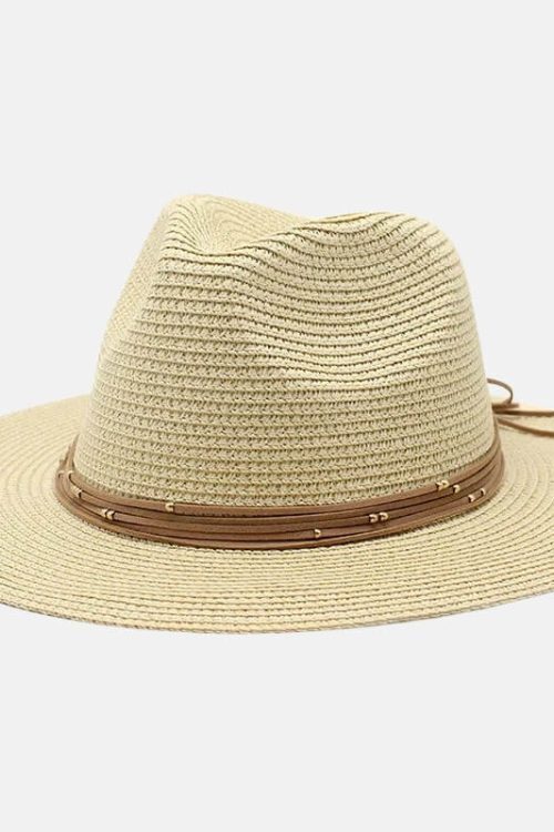 Straw Fedora Hat