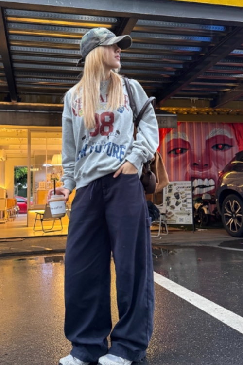 Stree Wide Cargo Pants