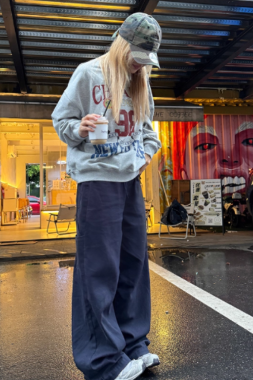 Stree Wide Cargo Pants