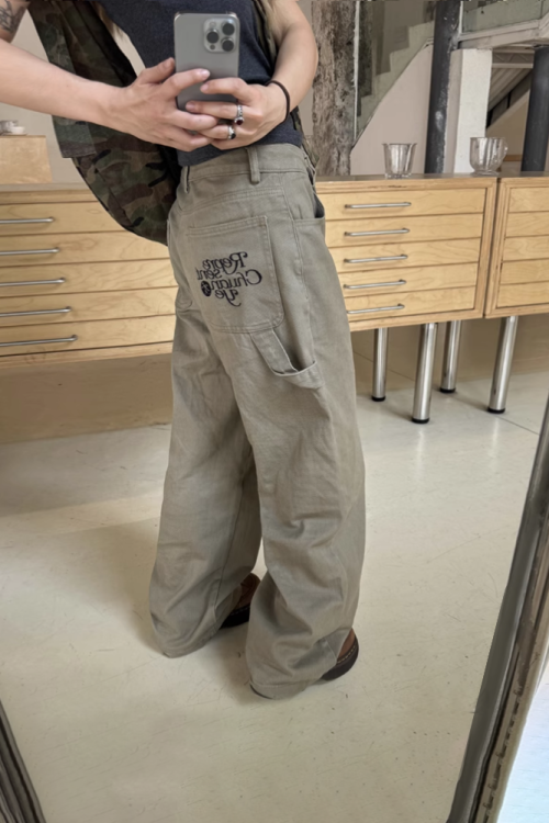 Stree Wide Cargo Pants
