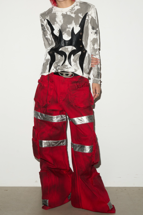 Street Dark Dirty Cargo Pants