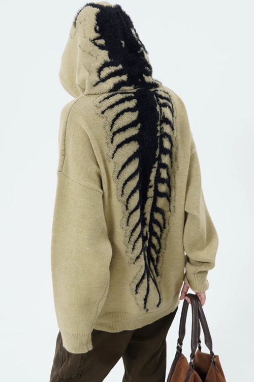 Street Hood Knit Hoodie