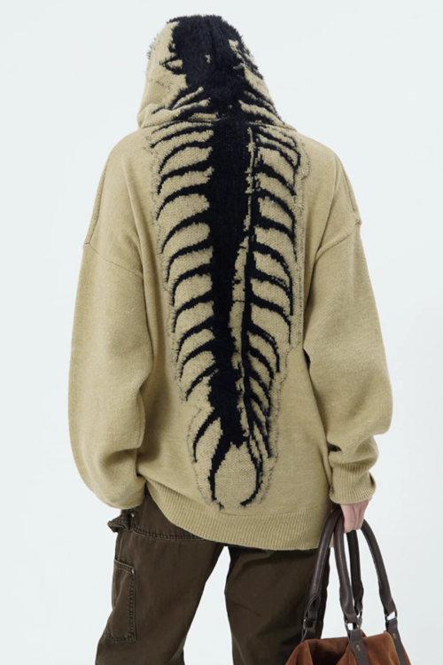Street Hood Knit Hoodie
