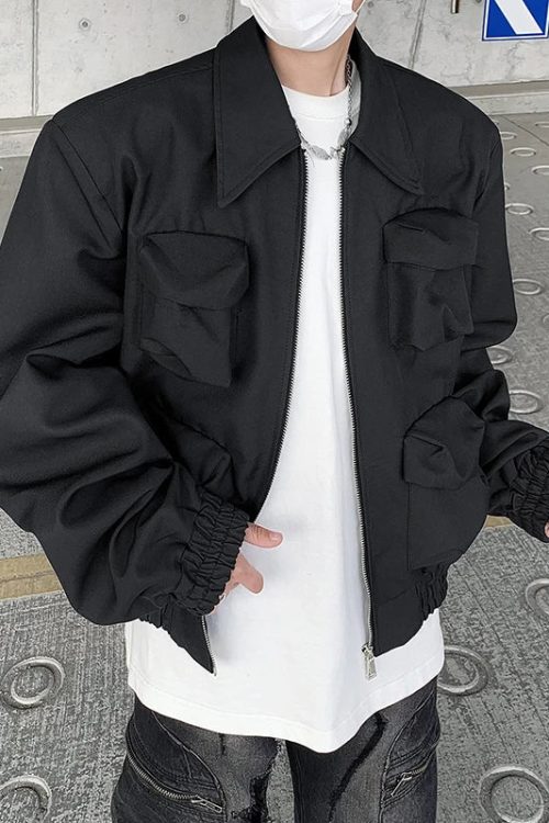 Streetwewar Gothic Style Motorcycle Jacket