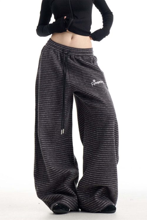 Striped Casual Sweatpants