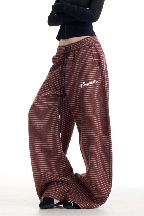 Striped Casual Sweatpants