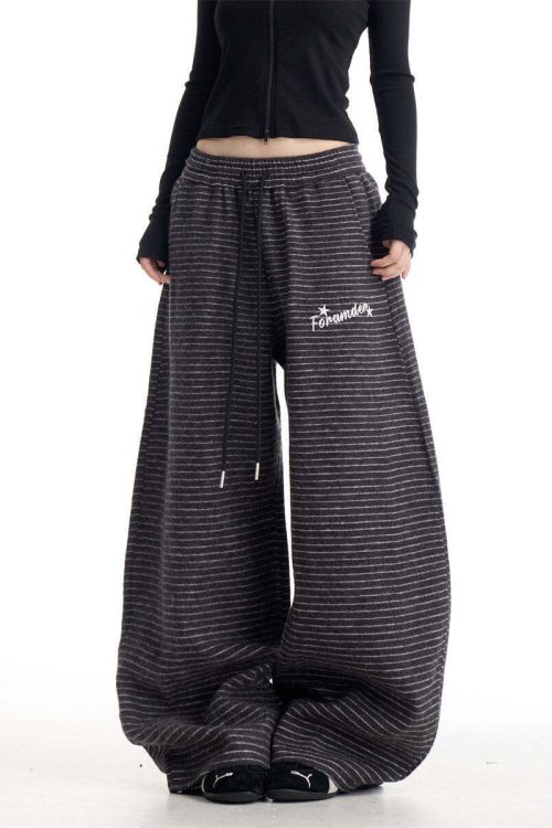 Striped Casual Sweatpants