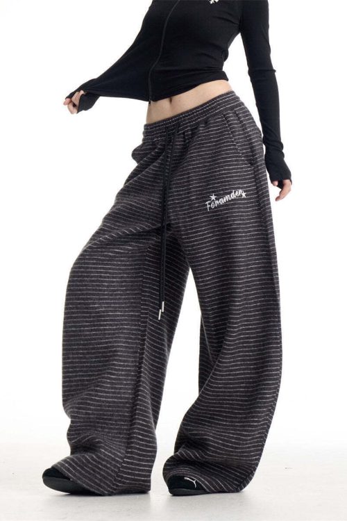 Striped Casual Sweatpants
