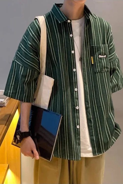 Striped Oversized Shirt