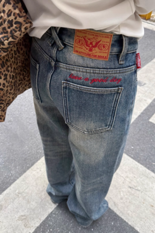 Vintage Denim Pants