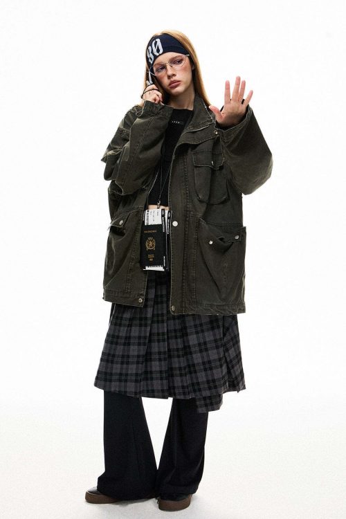 Vintage Washed Workwear Jacket