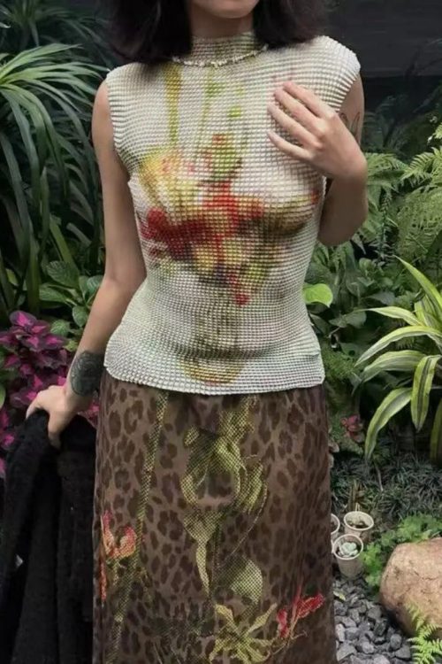 Waffle Knit Tank Top