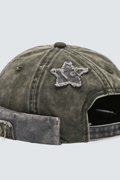Washed Star Cap